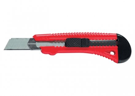 Нож 18 мм выдвижное лезвие металлическая направляющая MATRIX 78918 купить в Тюмени