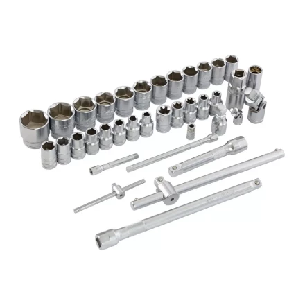 Набор инструментов 101 предмет, 120 зубьев, CrV, 1/4&quot;, 1/2&quot; Gross 14151 купить в Тюмени