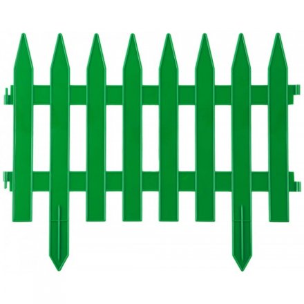 Забор декоративный GRINDA &quot;КЛАССИКА&quot;, 28x300см, зеленый 422201-G купить в Тюмени
