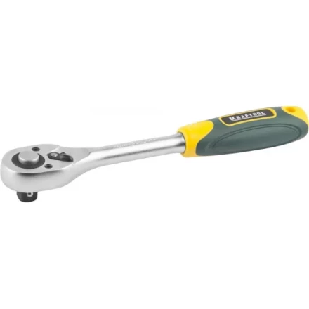 Трещотка для торцовых головок KRAFTOOL &quot;EXPERT&quot;, Сr-V сталь, 72 зубца, 1/2&quot; 27791-1/2_z02 купить в Тюмени