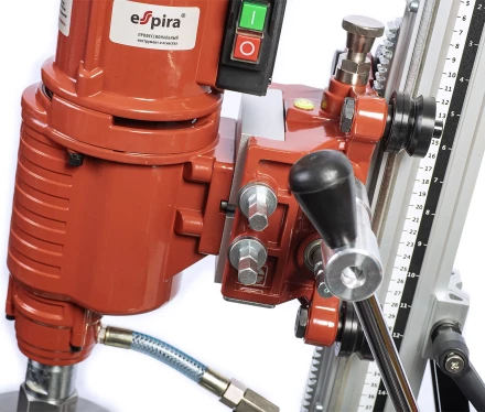 Установка алмазного бурения ESPIRA DDC-255-F4 (220В, 50/6Гц, ном.вх. мощн 4350 W, max ф250 мм, вес 44 кг), 400213 купить в Тюмени