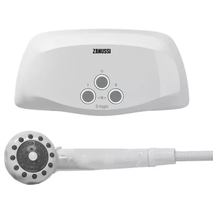 Водонагреватель проточный ZANUSSI 3-logic 6.5 S душ купить в Тюмени