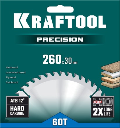 Диск пильный PRECISION, повышенный ресурс 36952-260-30 купить в Тюмени