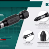 Биты для ударных шуруповертов KRAFTOOL Impact Pro PZ 26193-3-50-S10 купить в Тюмени