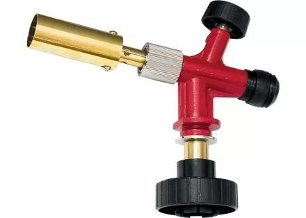 Профессиональная горелка на газовый баллон пьезоподжиг металлический корпус Matrix 91426 купить в Тюмени