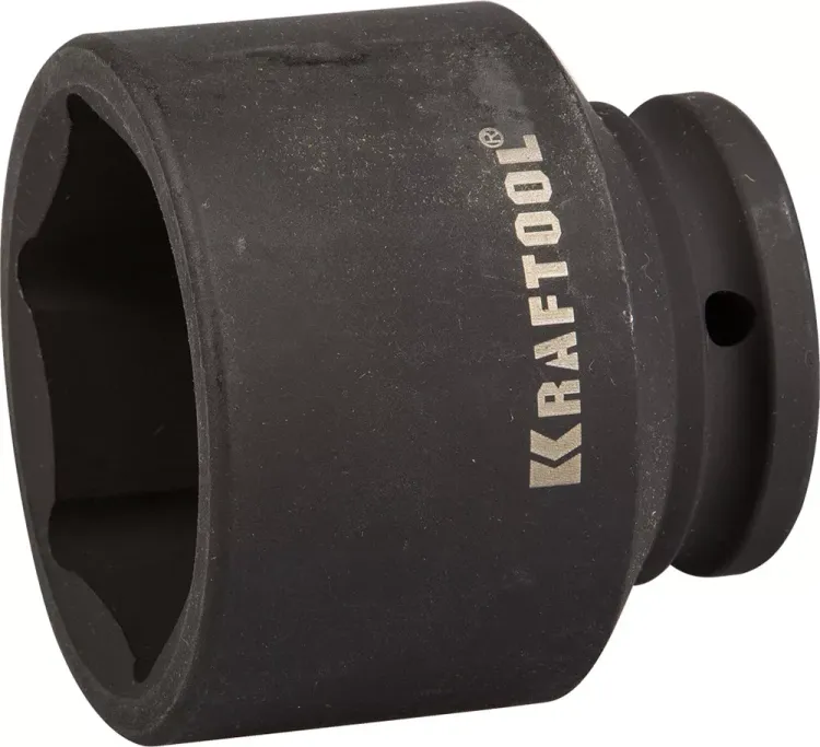 Торцовая головка KRAFTOOL "INDUSTRIE QUALITAT" ударная (3/4"), FLANK, Cr-Mo, фосфатированная, 55 мм 27945-55_z01 купить в Тюмени