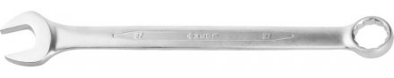 Ключ ЗУБР &quot;ПРОФИ&quot; гаечный комбинированный, Cr-V сталь, хромированный, 27мм 27022-27 купить в Тюмени