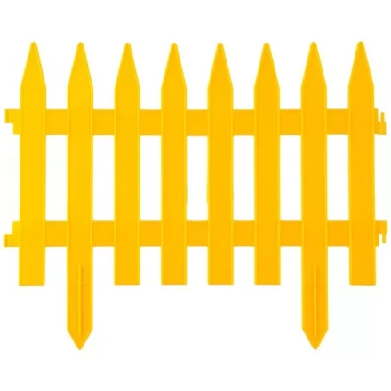 Забор декоративный GRINDA &quot;КЛАССИКА&quot;, 28x300см, желтый 422201-Y купить в Тюмени