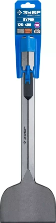 ЗУБР БУРАН, 125 х 400 мм, HEX 28, лопаточное зубило (29372-125-400) купить в Тюмени