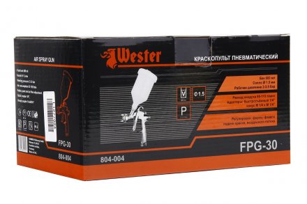 Краскопульт пневматический WESTER FPG-30  профи купить в Тюмени