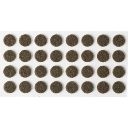 Накладки STAYER &quot;COMFORT&quot; на мебельные ножки, самоклеящиеся, фетровые, коричневые, круглые - диаметр 10 мм, 32 шт 40910-10 купить в Тюмени