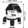 Нивелир лазерный GLL 3-50 BOSCH купить в Тюмени