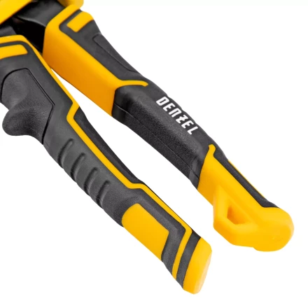 Ножницы по металлу, 315 мм Denzel 78373, прямой проходной рез, сталь-CrMo, трехкомпонентные рукоятки купить в Тюмени