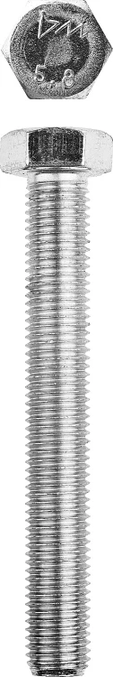 Болт ГОСТ 7798-70, M16 x 140 мм, 5 кг, кл. пр. 5.8, оцинкованный, ЗУБР 303080-16-140 купить в Тюмени