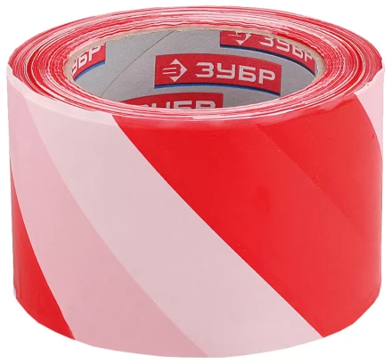 Сигнальная лента ЗУБР &quot;МАСТЕР&quot;, цвет красно-белый, 70мм х 200м 12240-70-200 купить в Тюмени