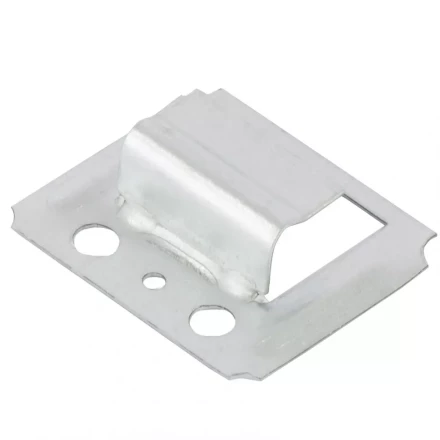 Кляймер №7 оцинкованный   без гвоздя 100штук  Россия Сибртех 46577 купить в Тюмени