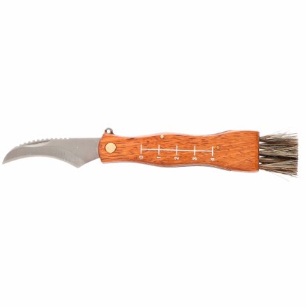 Нож грибника малый деревянная рукоятка PALISAD артикул 79004 купить в Тюмени