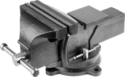 Тиски STAYER &quot;STANDARD&quot; слесарные с поворотным основанием, 200мм/ 17,5кг 3254-200 купить в Тюмени