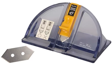 Набор OLFA Резак &quot;MOUNT CUTTER&quot; с наклоном лезвия 45 градусов с 2-мя лезвиями MCB OL-MC-45/2B купить в Тюмени