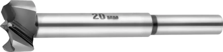 Сверло Форстнера по дереву, URAGAN 29995-20, d=20мм 29995-20 купить в Тюмени