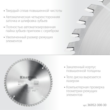 Диск пильный PRECISION, повышенный ресурс 36952-300-30 купить в Тюмени