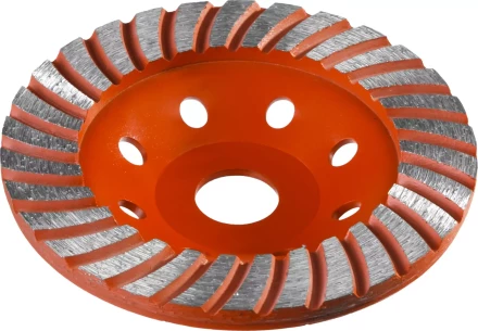 Чашка алмазная шлифовальная по бетону ЗУБР &quot;МАСТЕР&quot; сегментированная, 125мм 33375-125 купить в Тюмени