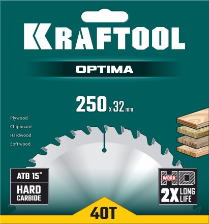 Диск пильный OPTIMA, повышенный ресурс 36951-250-32 купить в Тюмени