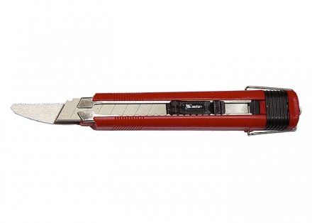 Нож 18 мм два выдвижных лезвия нож 18 мм и пилка MATRIX MASTER 78923 купить в Тюмени