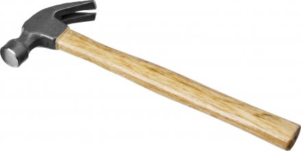Молоток-гвоздодер STAYER &quot;STANDARD&quot; TopStrike с деревянной ручкой, 225г 20232-225 купить в Тюмени