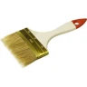 Кисть плоская ЗУБР "УНИВЕРСАЛ-ОПТИМА", светлая щетина, деревянная ручка, 100мм 01099-100_z01 купить в Тюмени