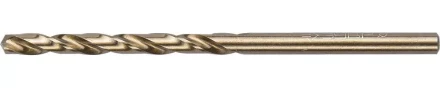 Сверло ЗУБР &quot;ЭКСПЕРТ&quot; КОБАЛЬТ по металлу, цилиндрический хвостовик, быстрорежущая сталь Р6М5К5, класс точн. А1, 3,5х70мм 4-29626-070-3.5 купить в Тюмени