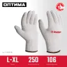 ЗУБР ОПТИМА, L-XL, х/б перчатки без покрытия, 10 класс (11445-XL) купить в Тюмени