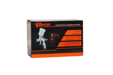 Краскопульт пневматический WESTER FPG-40 купить в Тюмени