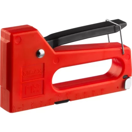 Степлер, пластиковый корпус для тонкой скобы тип 53 (4-8 мм), MIRAX 3142 купить в Тюмени