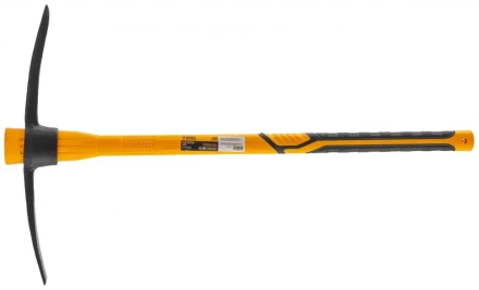 Кирка 2000 г, узкая, фиберглассовая обрезиненная рукоятка 900 мм// Denzel 21835 купить в Тюмени