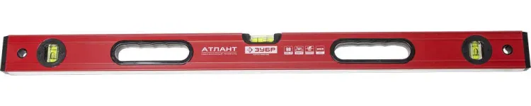 Уровень ЗУБР "МАСТЕР" "УС - 5" коробчатый усиленный, фрезерованный, 3 глазка, крашенный, с ручками, 80см 34585-080 купить в Тюмени
