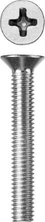 Винт ЗУБР &quot;МАСТЕР&quot; DIN 965, класс прочности 4.8, оцинкованный, M6x40мм, 5кг 303110-06-040 купить в Тюмени