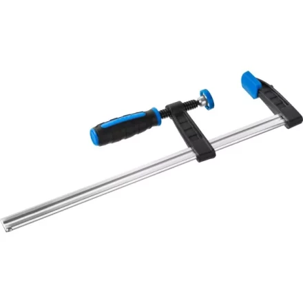 Струбцина ЗУБР &quot;ПРОФЕССИОНАЛ&quot;, тип &quot;F&quot;, двухкомпонентная ручка, стальная закаленная рейка, 50х250мм 32155-050-250 купить в Тюмени