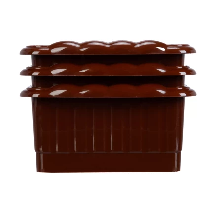 Поддон для рассады Palisad 322х166х82 мм, пластиковый, 3 шт, под 8 горшочков 250 мл., 643442 купить в Тюмени