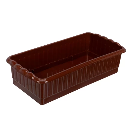 Поддон для рассады Palisad 322х166х82 мм, пластиковый, 3 шт, под 8 горшочков 250 мл., 643442 купить в Тюмени