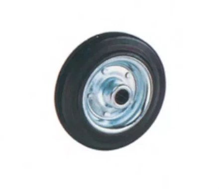 Колесо литая резина C 80 200 мм без втулки, чашек и болта (N) 1024199 купить в Тюмени