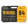 Набор инструментов Denzel 15802, 1/2", 1/4", CrV, S2, пластиковый кейс, 84 предмета купить в Тюмени