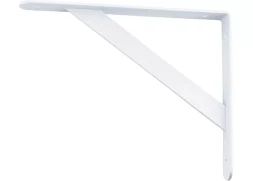 Кронштейн усиленный 250х150х30х4 мм белый СИБРТЕХ 94044