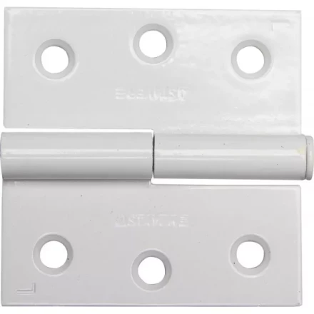 Петля дверная STAYER &quot;MASTER&quot; разъемная, цвет белый, левая, 75мм 37613-75-2L купить в Тюмени