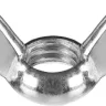 Гайка ЗУБР барашковая, DIN 315, оцинкованная,  M12, ТФ0,  1500 шт. 4-303730-12 купить в Тюмени