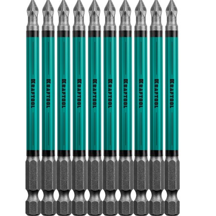 Биты KRAFTOOL OPTIMUM PZ 26124-2-100-10 купить в Тюмени