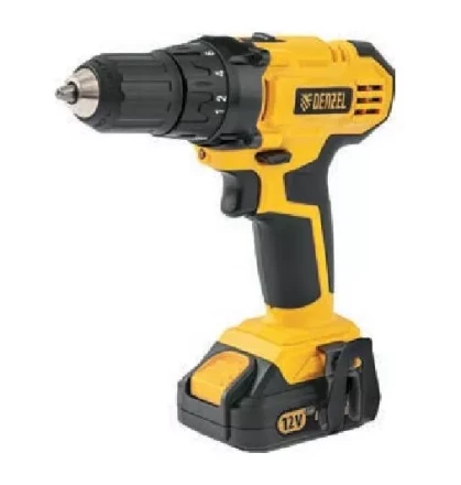 Дрель-шуруповерт аккумуляторная CDL-IB-12-02 Denzel 26111 купить в Тюмени