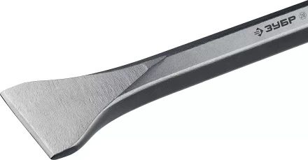 ЗУБР БУРАН, 80 х 400 мм, HEX 28, плоское изогнутое зубило, Профессионал (29372-80-400) купить в Тюмени