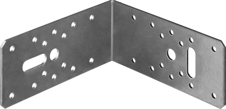 ЗУБР УК-2.5, 65 x 145 x 145 x 2.5 мм, цинк, крепежный уголок (31012-145) купить в Тюмени