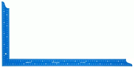 Угольник ЗУБР &quot;ЭКСПЕРТ&quot; плотницкий, цельнометалличесикий, повышенной жесткости с особостойким покрытием, 600 х 300 мм 3437-60 купить в Тюмени